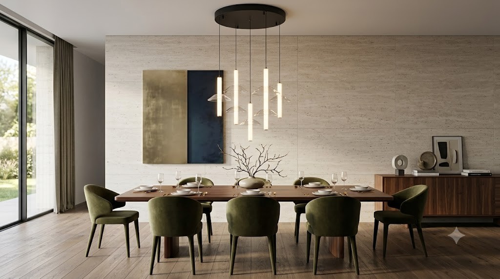 Celeste Tiered Ring Chandelier – Black, Antique Bronze & Clear Glass - Image 2