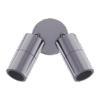 Twin Adjustable Wall Light