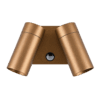 Twin Adjustable Sensor Wall Light