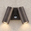 Twin Adjustable Sensor Wall Light - Image 3