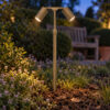 Adjustable Twin Spike Garden Light - Image 2