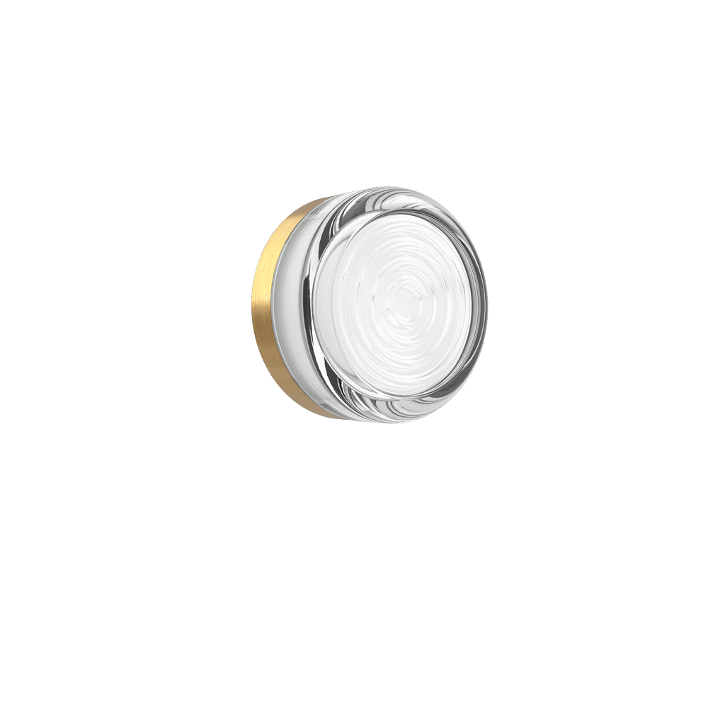 Iris Wave Glass Wall Light