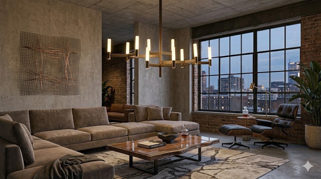 Milano Linear Chandelier – Opal Glass - Image 2