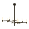 Milano Linear Chandelier – Opal Glass