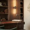 Mirage Large Wall Light – Amber Glass - Image 2
