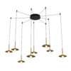 Orbit Cascade Pendant Light – Clear Glass